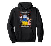 American Grown Ukranian Roots Noir Femmes Africaines Sweat à Capuche