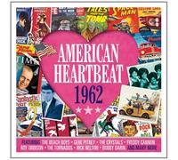 AMERICAN HEARTBEAT 1962 (BEACH BOYS, ELVIS PRESLEY, RAY CHARLES, ...) 2 CD NEUF