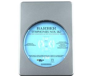 American Heritage Barber: Symphonies Nos. 1 & 2 - 7.1 DTS-HD 3D Sound Blu-ray Audio Signature Series