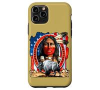 American Heritage Bison Native Indian Pride Coque pour iPhone 11 Pro