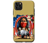 American Heritage Bison Native Indian Pride Coque pour iPhone 11 Pro Max