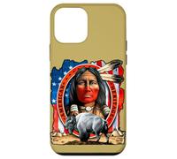 American Heritage Bison Native Indian Pride Coque pour iPhone 12 Mini