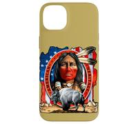 American Heritage Bison Native Indian Pride Coque pour iPhone 14 Plus