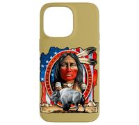 American Heritage Bison Native Indian Pride Coque pour iPhone 14 Pro Max