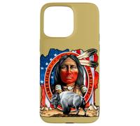 American Heritage Bison Native Indian Pride Coque pour iPhone 15 Pro Max