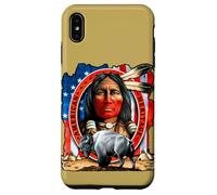 American Heritage Bison Native Indian Pride Coque pour iPhone XS Max