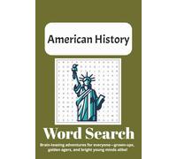 American History Word Search Puzzle Book: Word Searches with Easy to Read Print about American History and More| 6x9 inches | 50+ Puzzles… Gift for Vacation, Holiday and Free Times