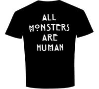American Horror Story All Monsters are Human Men T-T-Shirts à Manches Courtes(Medium)