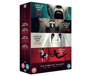 American Horror Story-Seasons 1-4 (5 DVD) [Edizione: Regno Unito] [Import]