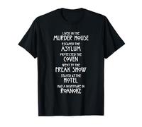 American Horror Story Seasons Text TV Show T-Shirt