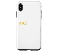 American International College AIC Institutional Logo Coque pour iPhone XS Max