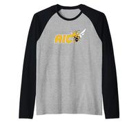 American International College AIC Yellow Jackets Manche Raglan
