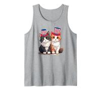 American Kitty Patriotic Cat, classique du 4 juillet Débardeur