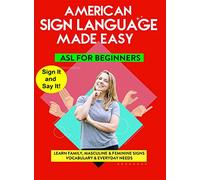 American Language-Learn Family, Masculine & Feminine Signs,Vocabulary & Everyday Needs