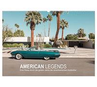 AMERICAN LEGENDS (Wandkalender 2026 DIN A2 quer), CALVENDO Monatskalender: Die Essenz des amerikanischen Lebenstraums.
