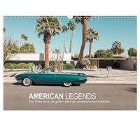 AMERICAN LEGENDS (Wandkalender 2026 DIN A3 quer), CALVENDO Monatskalender: Die Essenz des amerikanischen Lebenstraums.