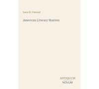 American Literary Masters