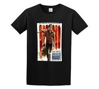 American Made Tom Cruise Homecoming Movie T-Shirt Graphic Tee Printed Top Mens Black Shirt XL
