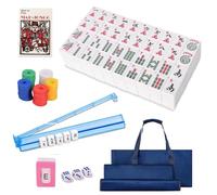 American Mahjong Set, Andmahjong Tile Bag, Travel Mahjong Set American