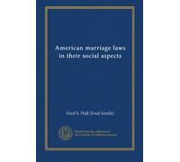 American marriage laws in their social aspects