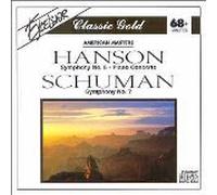 American Masters - Howard Hanson: Symphony No. 6, Piano Concerto; William Schuman: Symphony No. 7