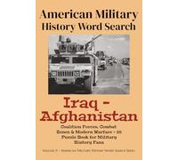 American Military History Word Search: Iraq & Afghanistan Conflicts