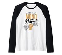 American Mono NATIVE - Poing des flèches - Tribu indienne Manche Raglan