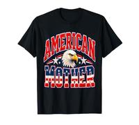 American Mother Patriotic Eagle USA T-Shirt