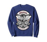 American Motorcycle Indian Bikers Club Moto Biker Sweatshirt