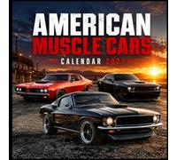 American Muscle Cars Calendar 2027