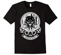 American Muscle Hard Head Pit Bull American Bully Tee Men Cotton T-Shirt Black XL