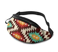 American Native Pattern Fanny Pack pour Femmes Hommes Mode Taille Sac Hanche Sac Banane avec Ceinture réglable pour Voyage en Plein air Sport Course à Pied