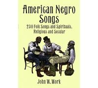 American Negro Songs Pf