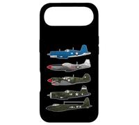American Planes WW2 Warbirds P51 Mustang B-17 Fortress Cadeau Coque pour iPhone Air