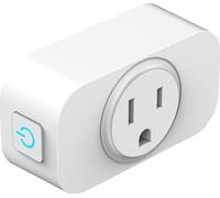 American Plug Socket ronde 2/3 trous avec interrupteur sur Off Power Adapter Wand Outlet blanc