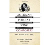 American Popular Song Composers