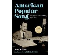 American Popular Song: The Great Innovators, 1900-1950