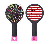American President Person Joseph Flag Circle Brosse à cheveux démêlante Base coussin