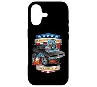 American Pride Classic Sixties Muscle Car Hot Rod, Dessin animé Coque pour iPhone 17