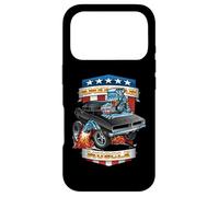 American Pride Classic Sixties Muscle Car Hot Rod, Dessin animé Coque pour iPhone 17 Pro