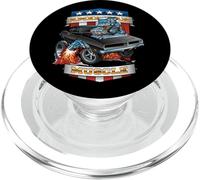 American Pride Classic Sixties Muscle Car Hot Rod, Dessin animé PopSockets PopGrip pour MagSafe