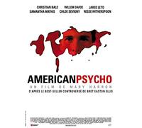 American Psycho Affiche Cinéma Originale Petit Format (53x40 cm Roulée) Christian Bale