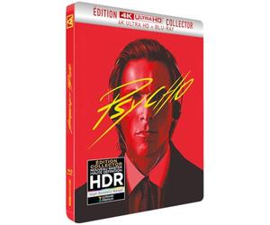 AMERICAN PSYCHO - COMBO 4K UHD + BLU-RAY STEELCASE [Boîtier métal Steelcase - 4K Ultra HD + Blu-ray] [HD DVD]