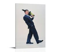 American Psycho - Personnage classique du film - Peinture décorative sur toile - Pour salon, chambre à coucher, art mural - Impression d'image moderne - Décoration de salle familiale - 20 x 30 cm