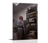 American Psycho - Personnage classique du film - Peinture décorative sur toile - Pour salon, chambre à coucher, art mural - Impression d'image moderne - Décoration de salle familiale - 60 x 90 cm