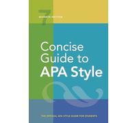 American Psychologic - Concise Guide to APA Style - Spiral bound - G245z