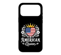 American Queen America Flag USA Proud American Woman Coque pour iPhone 17 Pro Max