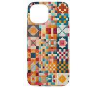 American Quilt Colorful Patchwork Quilting Quilter Couture Coque pour iPhone 15