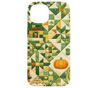 American Quilt Colorful Patchwork Quilting Quilter Couture Coque pour iPhone 15