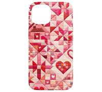 American Quilt Colorful Patchwork Quilting Quilter Couture Coque pour iPhone 15